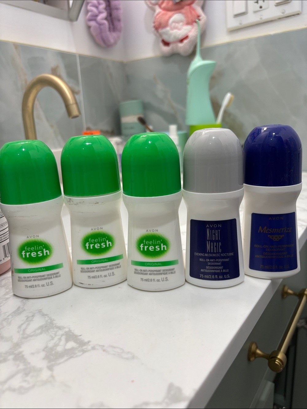 Avon Roll-On Deodorants — NWT